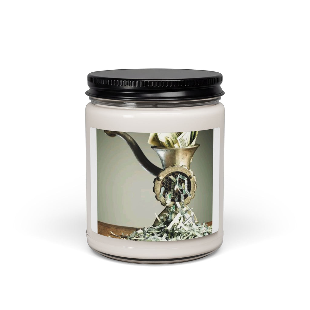 Soy Candle — Vintage Meat Grinder Botanical Scented Jar (9 oz)